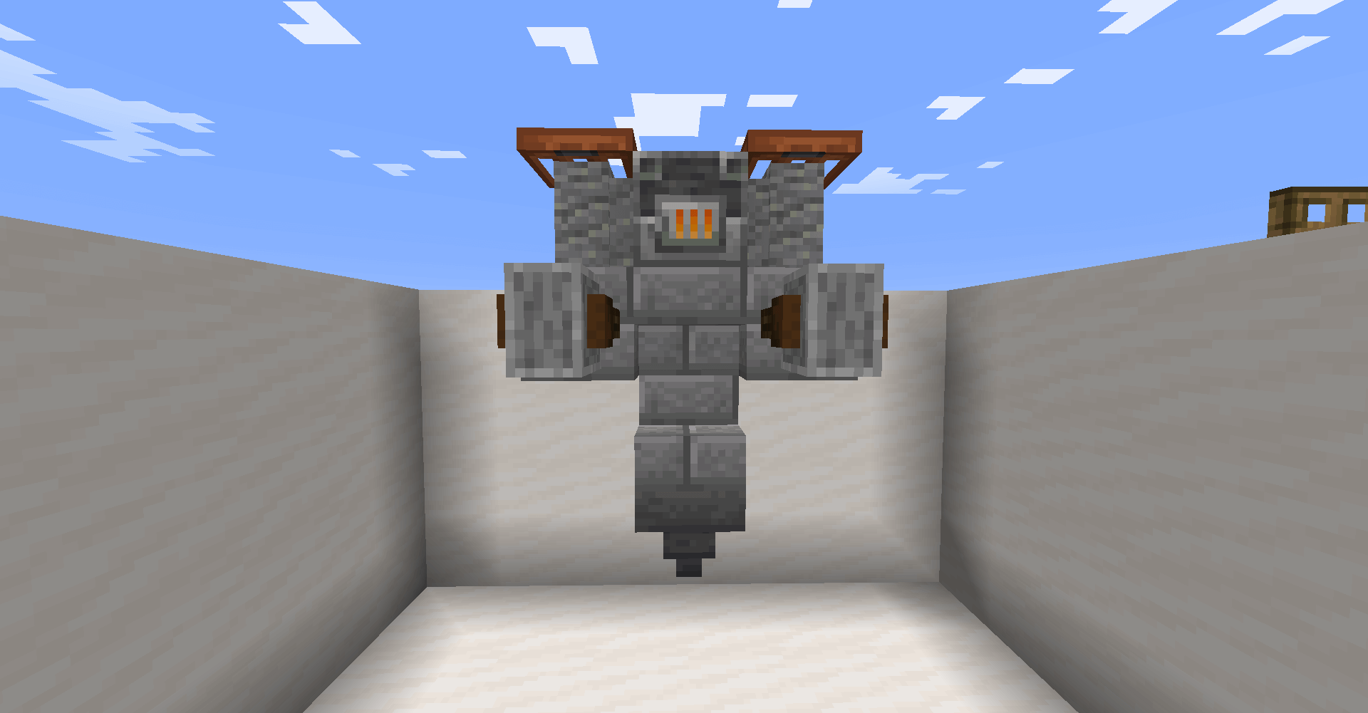 Flying Robot with Blast Furnace and Hopper Final 3