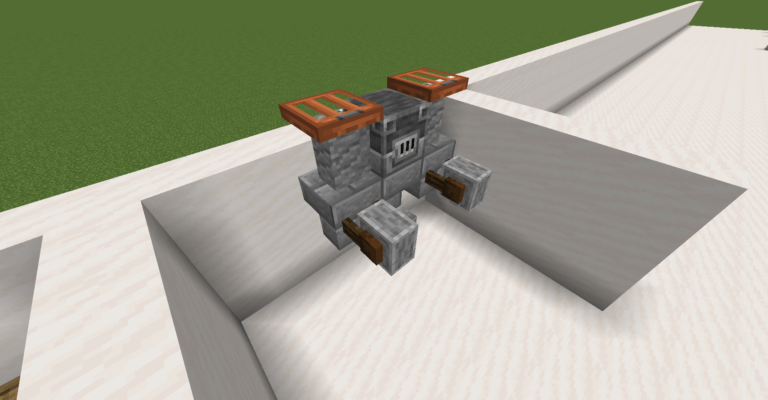 Flying Robot with Blast Furnace and Hopper Final 2