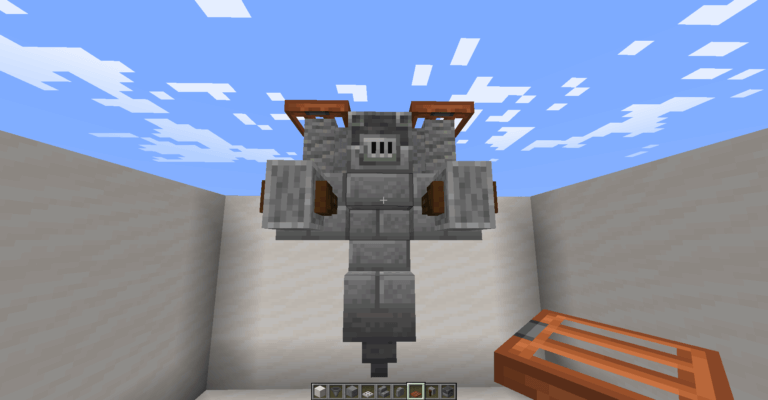 Flying Robot with Blast Furnace and Hopper Step 5